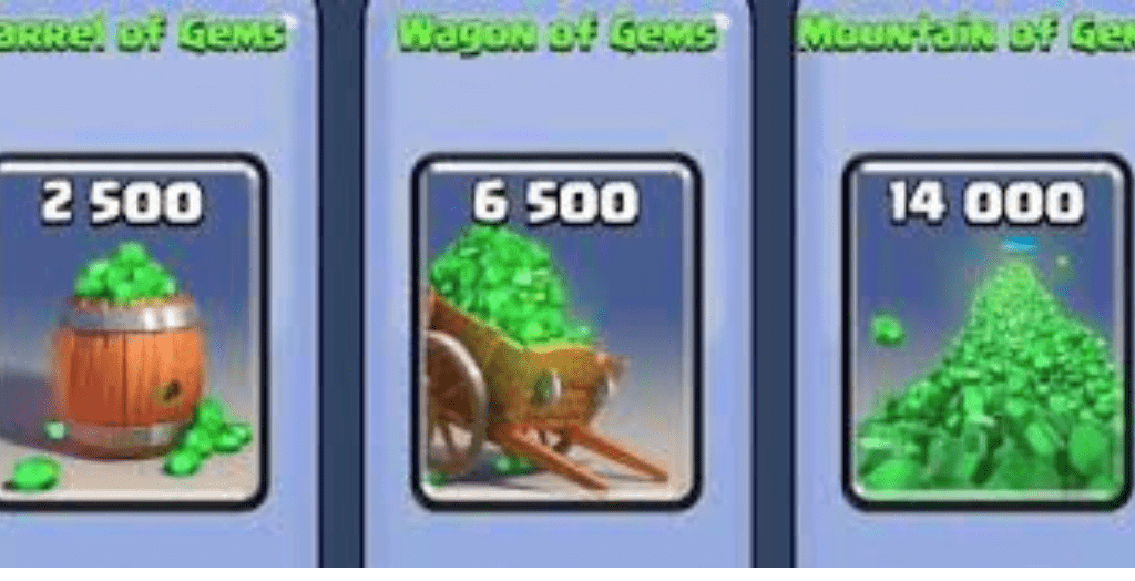 Clash Royal gameplay screenshot with unlocked features
