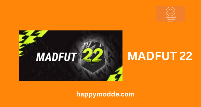 MAD FUT 23 Pack and Draft football game showing team selection, legendary players like Messi and Ronaldo, and card packs available for Android users.
