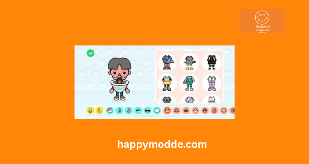 Toca Life World Mod APK — open-world kids game with unlocked maps, characters, and unlimited coins.